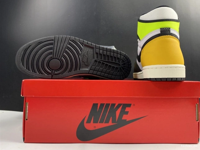 Rep HIGH RETRO AIR 555088-118 JORDAN 'VOLT 1 OG GOLD' 0718